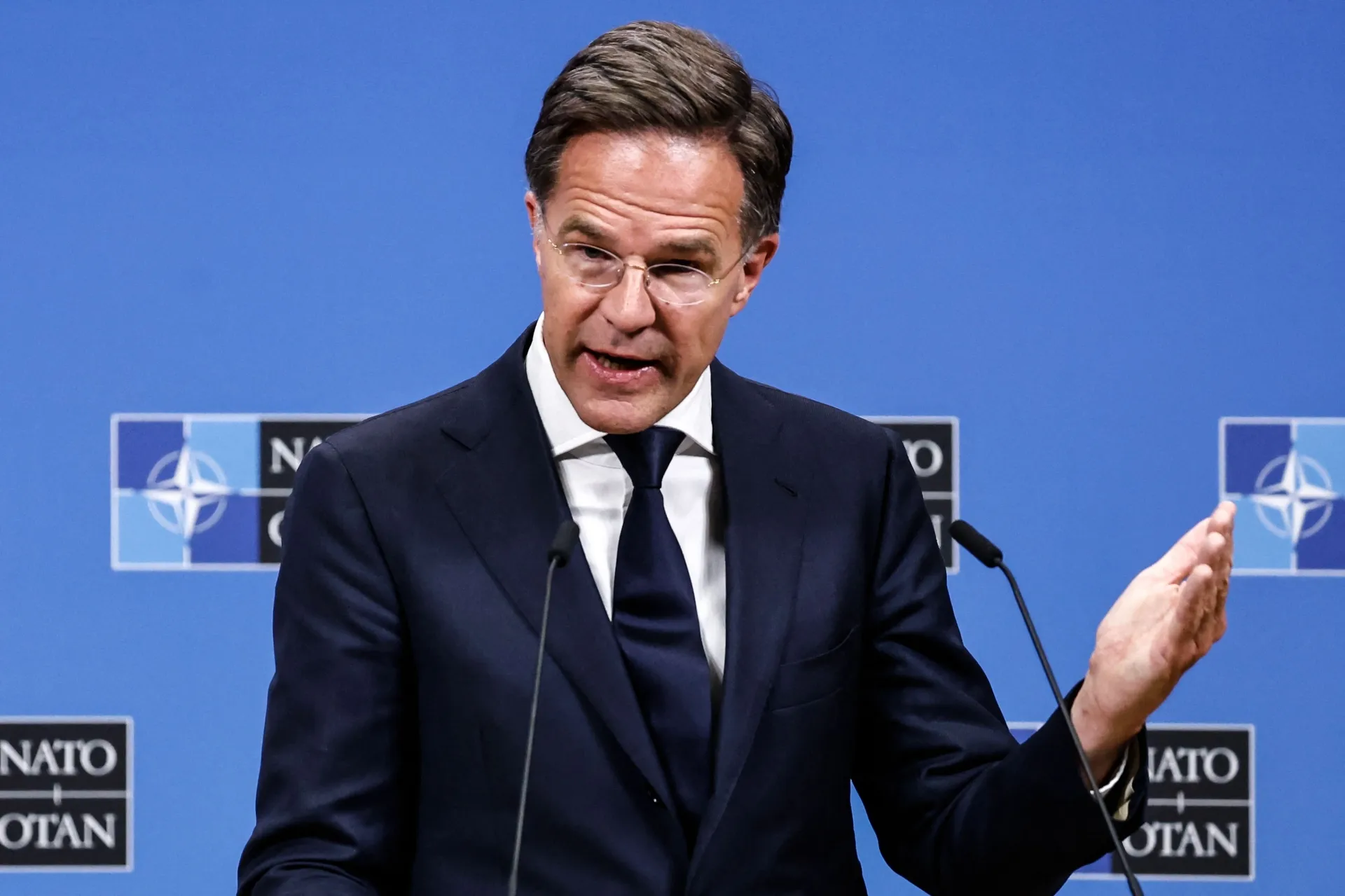 Markas Rutte / SIMON WOHLFAHRT / AFP nuotr.