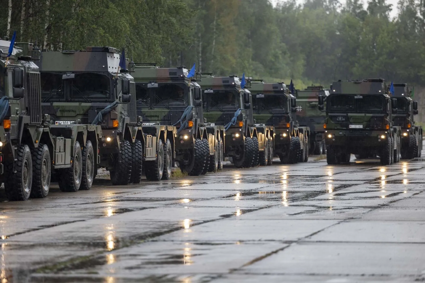 Vokietijos kariuomenės pratybos / Srž. sp. K. Kavolėlio nuotr.