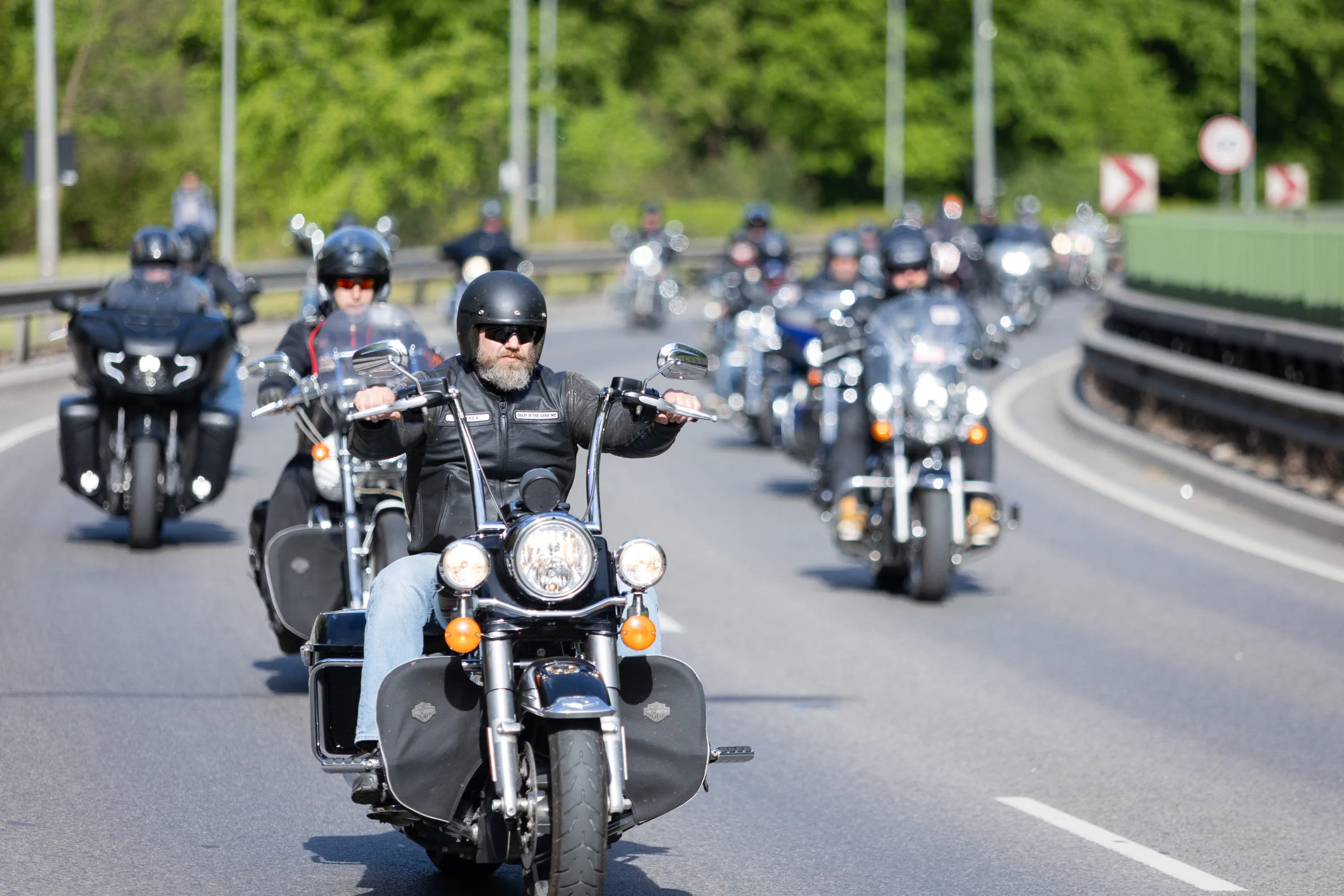 Motociklai / Baikeriai / Asociatyvi /  E. Rauluševičius / ELTA nuotr.