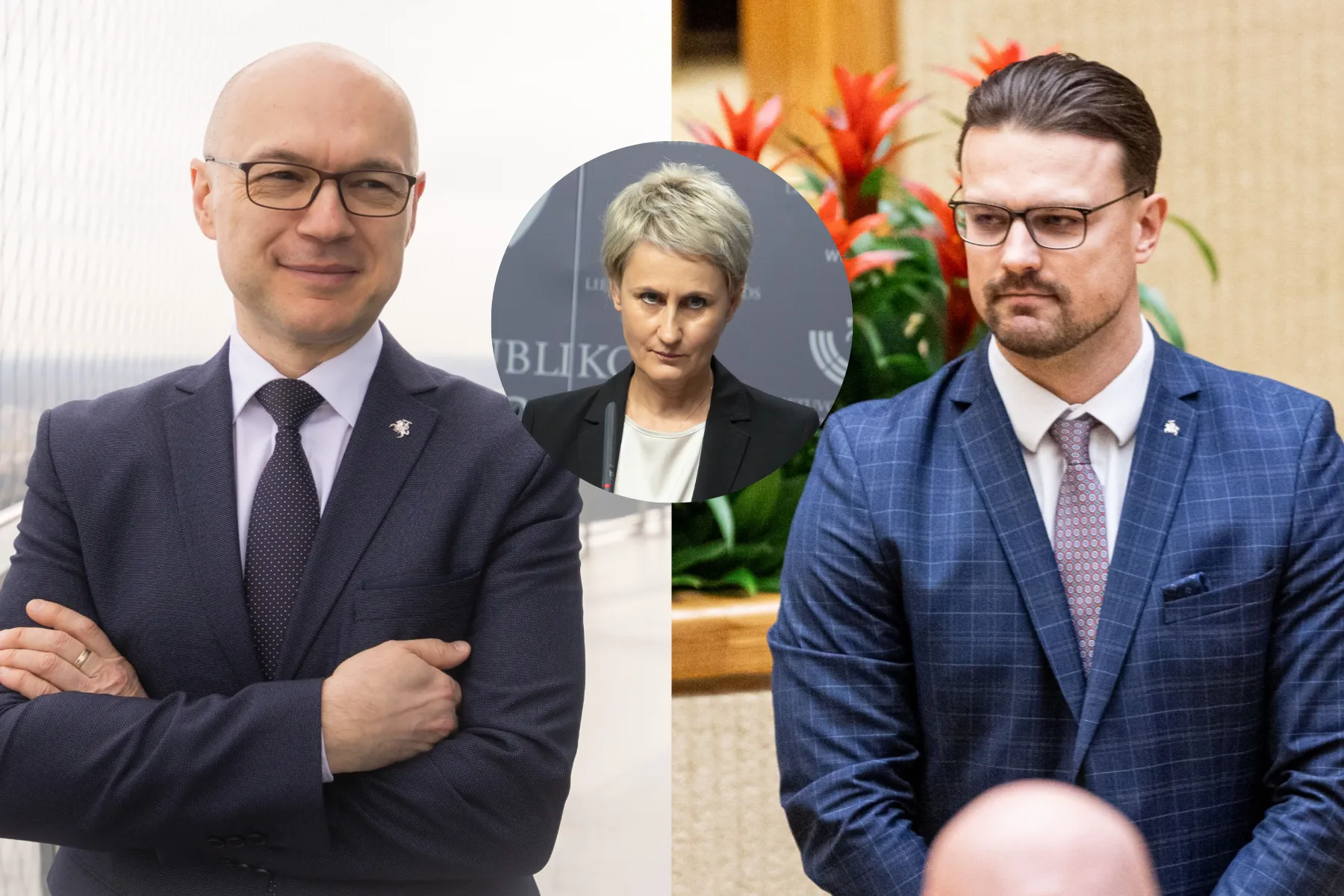 Nida Grunskienė, Eugenijus Sabutis, Tomas Martinaitis / BNS, ELTOS nuotr.