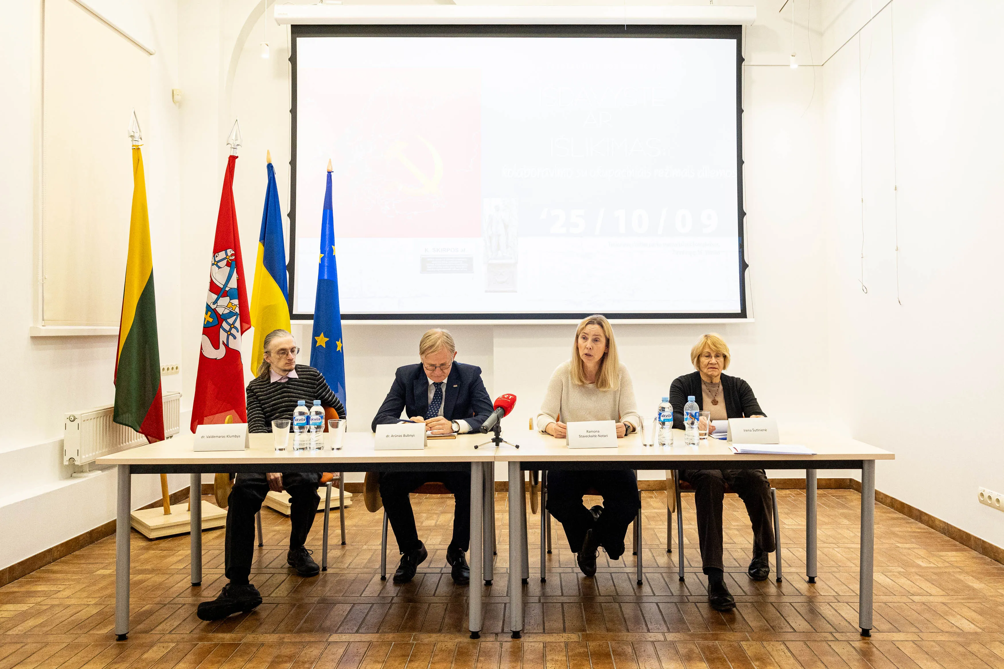 Valdemaras Klumbys, Arūnas Bubnys, Ramona Staveckaitė - Notari, Irena Šutinienė