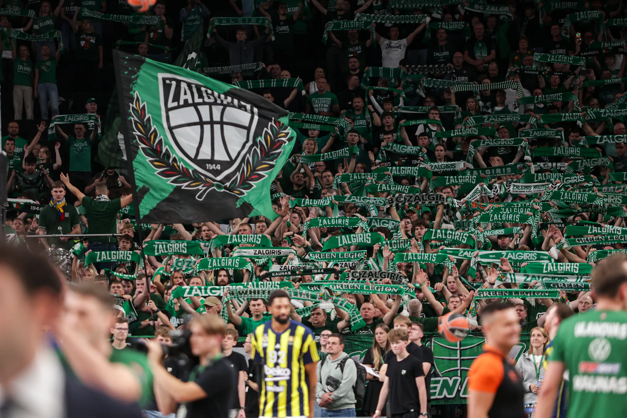 Kauno „Žalgiris“ – Stambulo „Fenerbahče“ / R. Tenio nuotr.