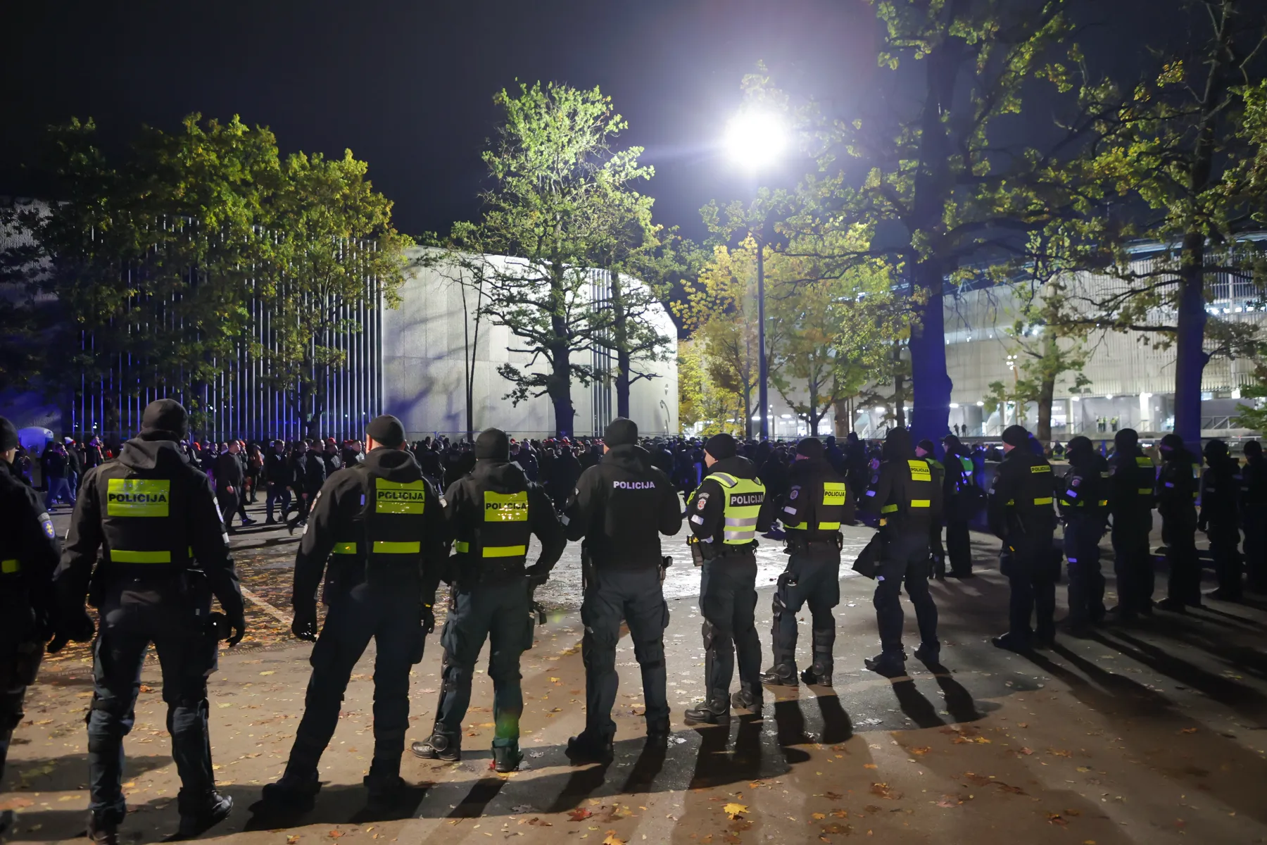 Lenkijos futbolo sirgaliai / R. Tenio nuotr.