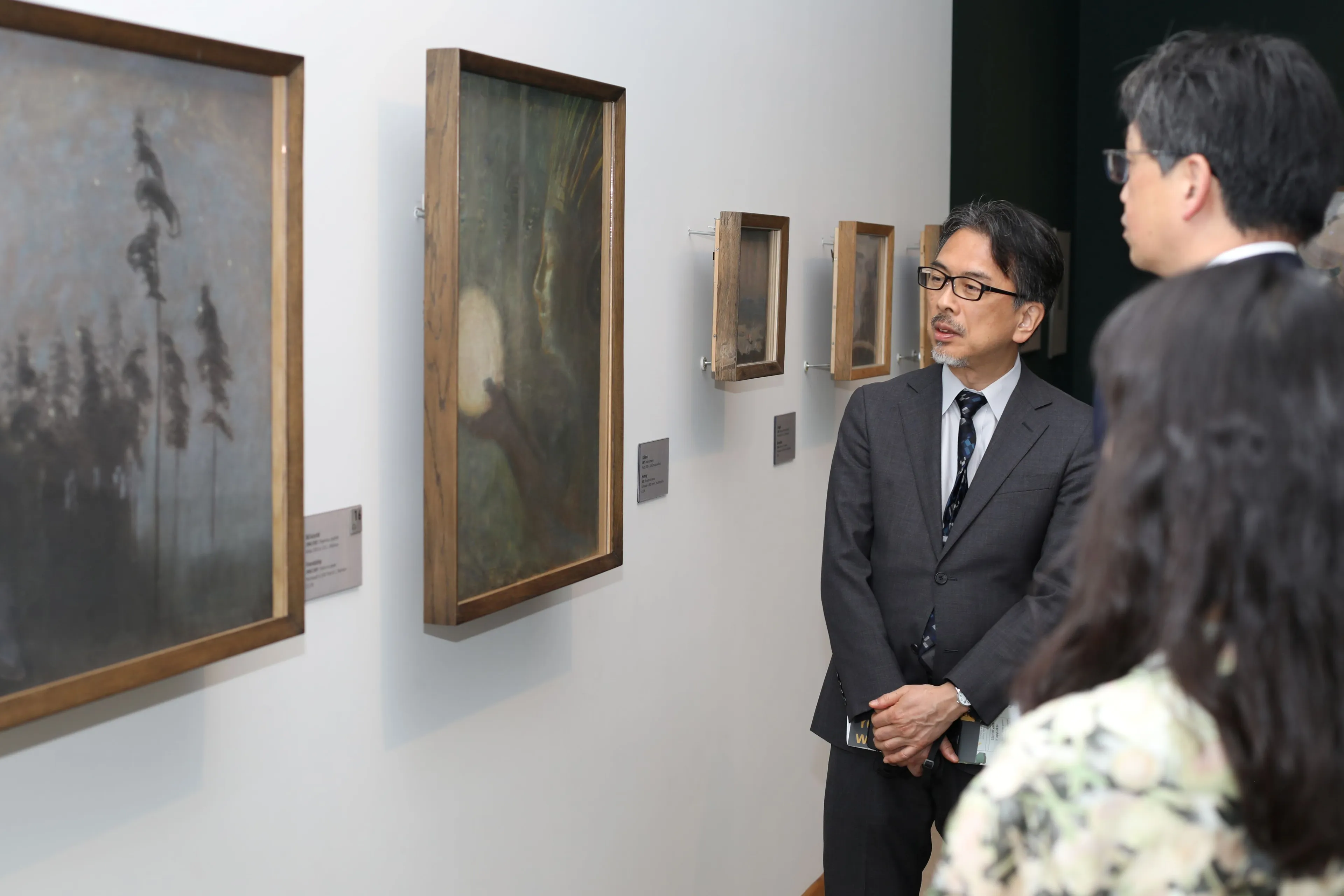 Japonijos Nacionalinio Vakarų meno muziejaus direktoriaus Masayuki Tanaka vizitas Ciurlionio muziejuje_Foto Juste Moceviciute
