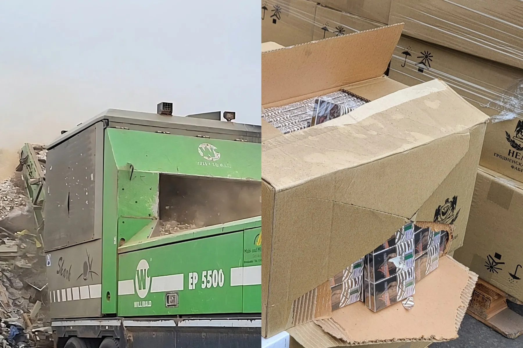 cigarečių kontrabanda