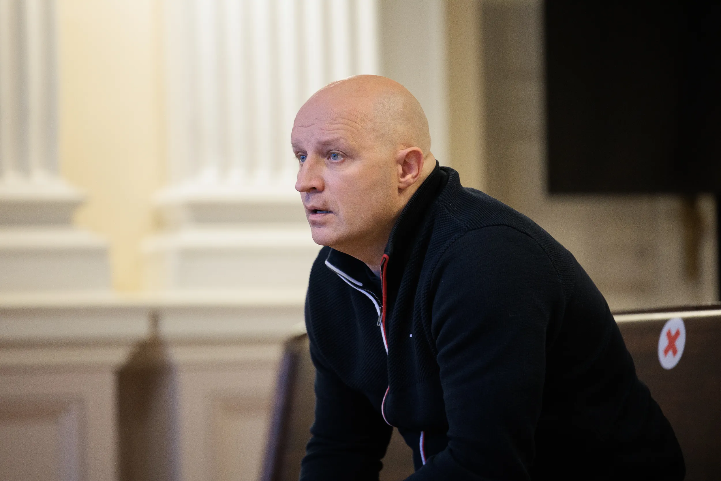 Buvusio garsaus futbolininko Tado Papečkio baudžiamoji byla / J. Elinskas / ELTA nuotr.