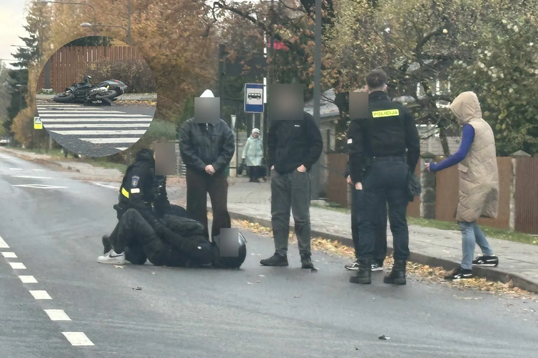 Avarija Prancūzų gatvėje / skaitytojo nuotr.