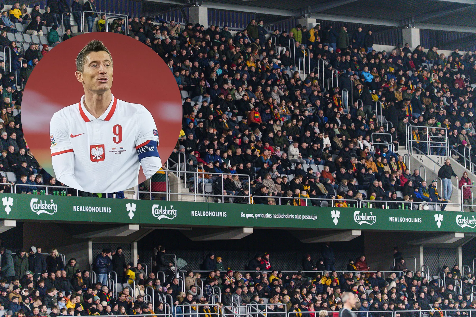 Robert Lewandowski / UEFA ir R. Tenio nuotr.