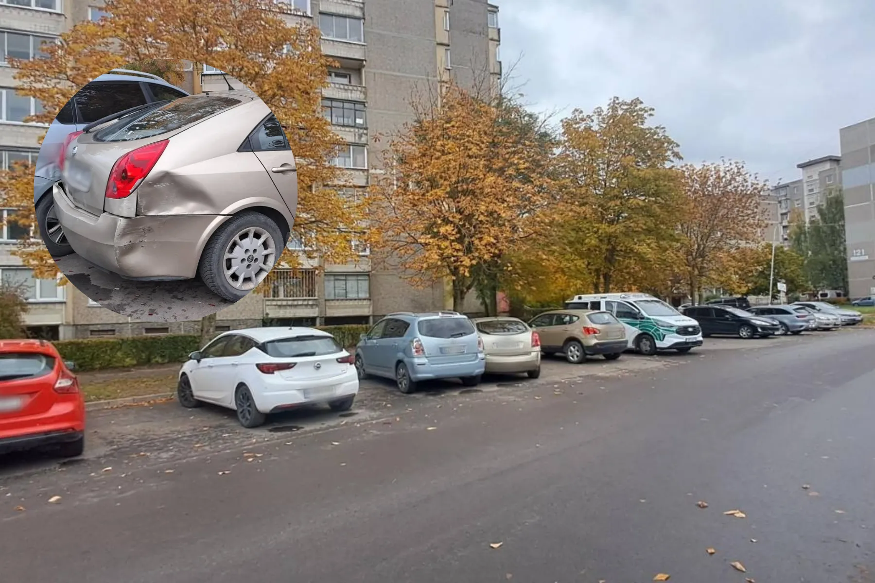 Eismo įvykis Baltų pr.