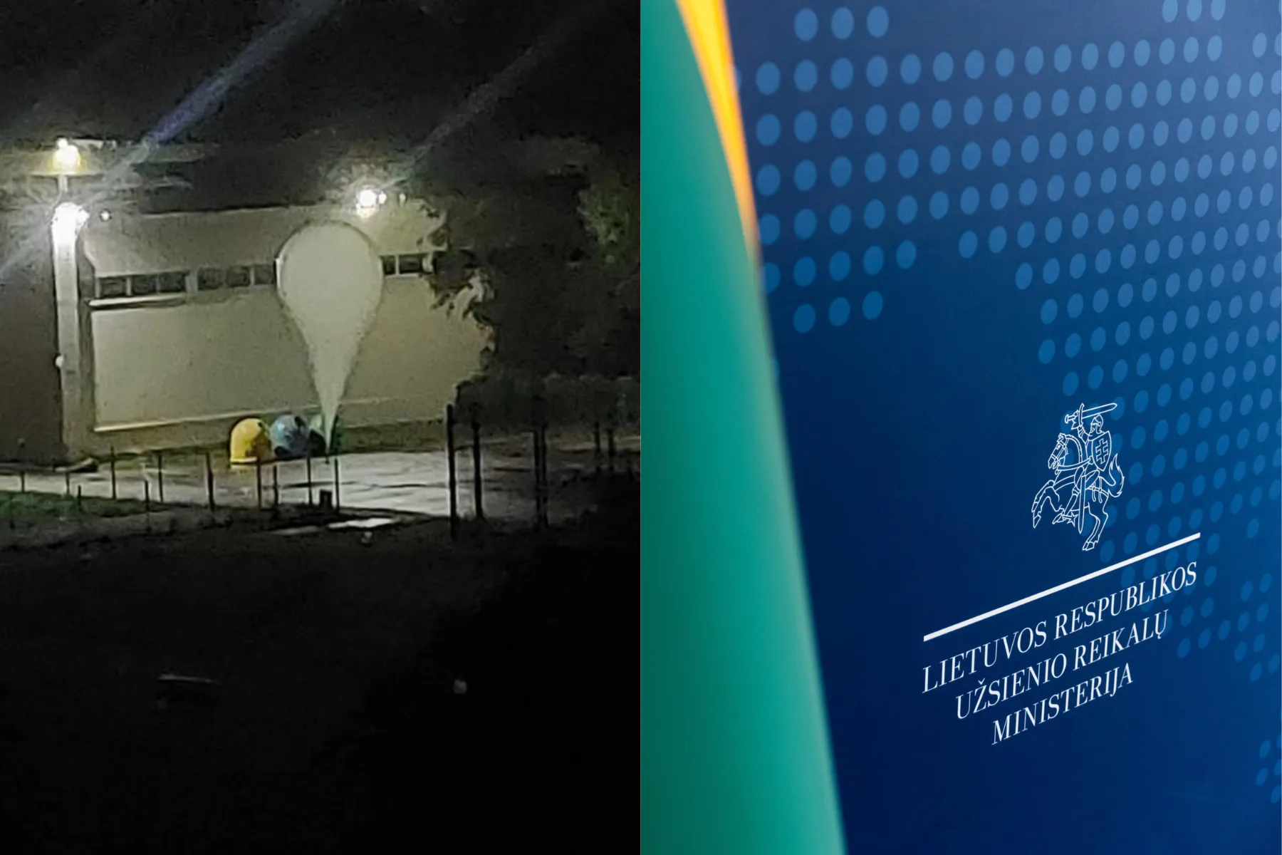 Meteorologinis balionas, Užsienio reikalų ministerija