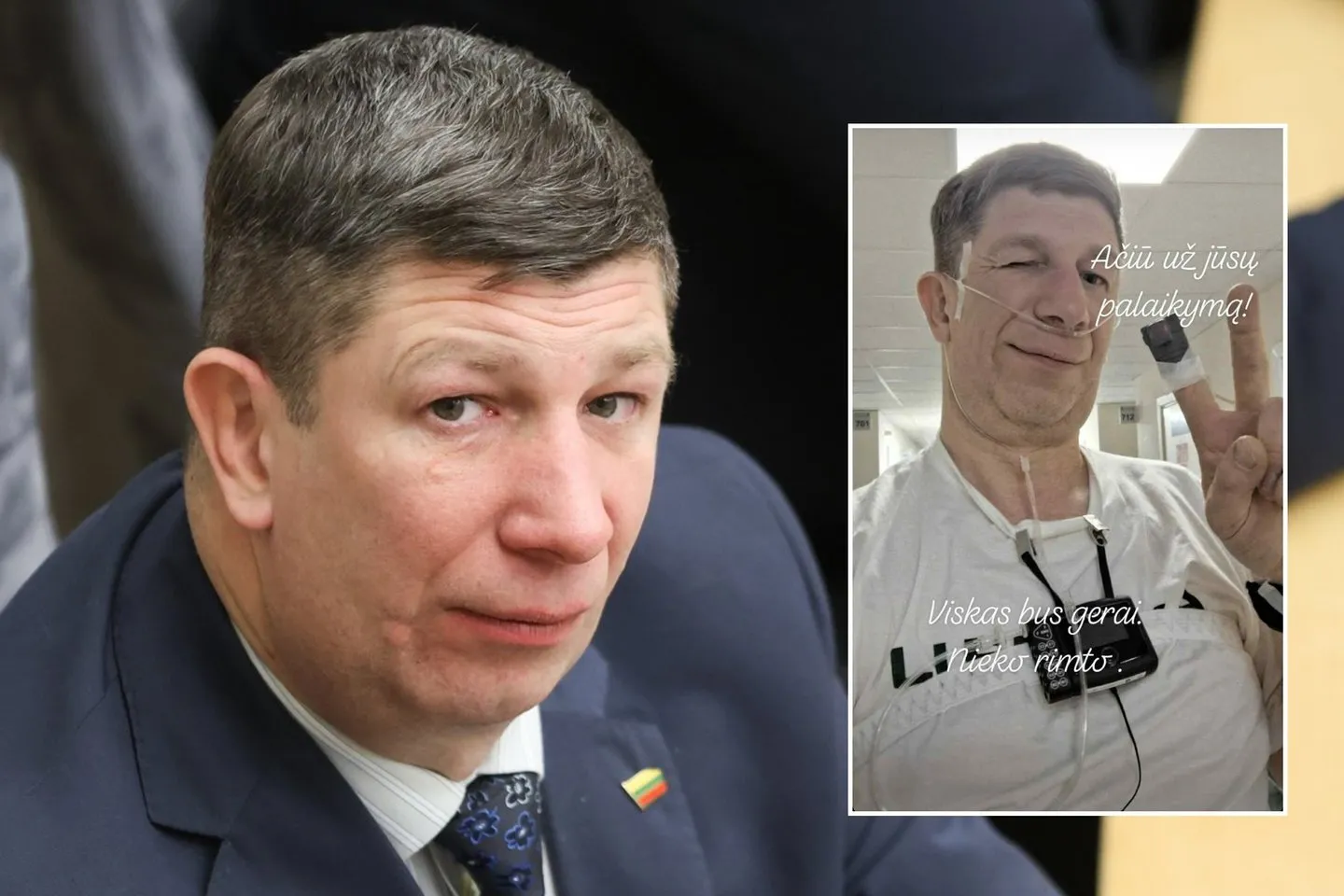 Antanas Nedzinskas / lryto.lt ir Facebook nuotr.