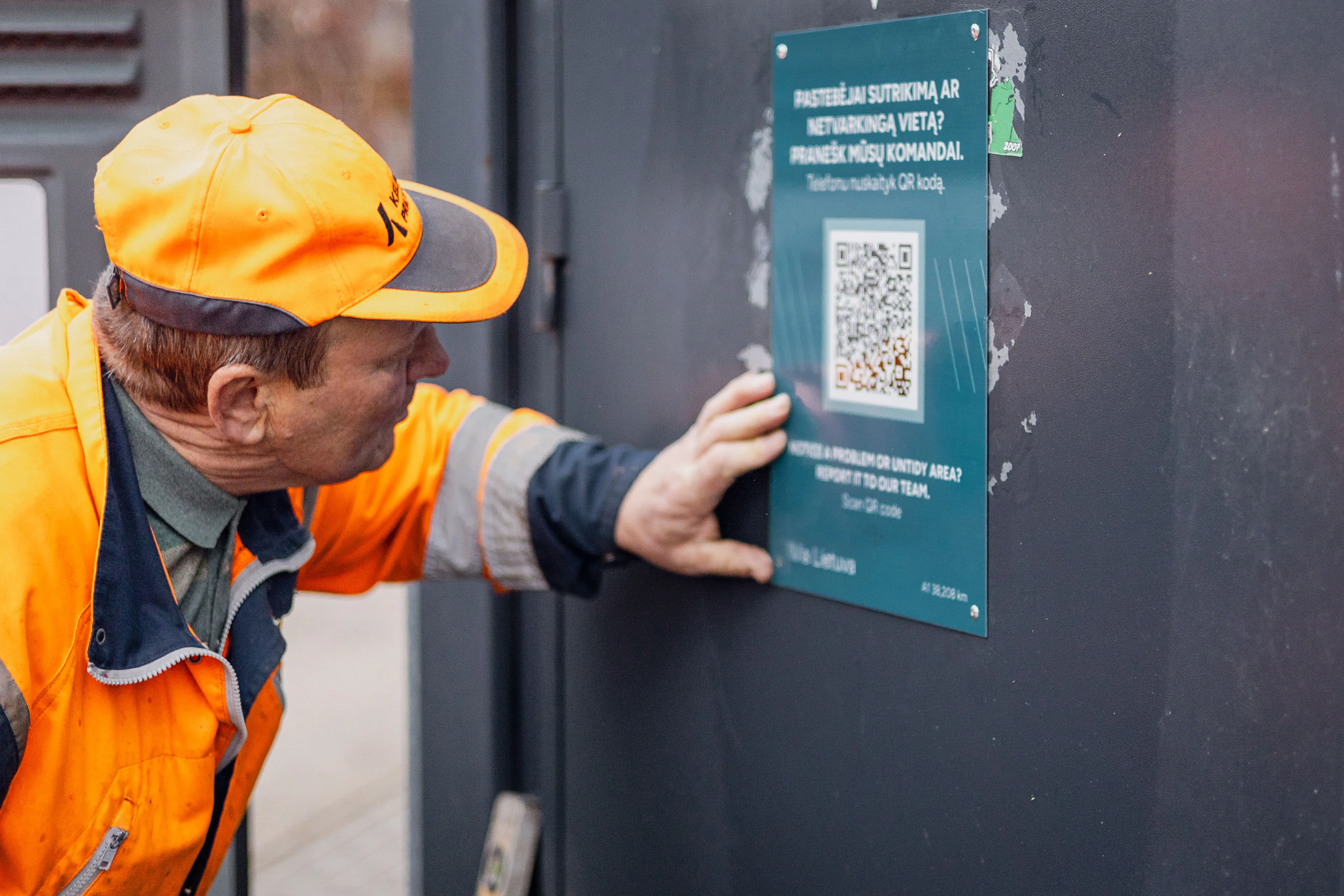 Aikštelėse diegiami QR kodai / „Via Lietuva“ nuotr.