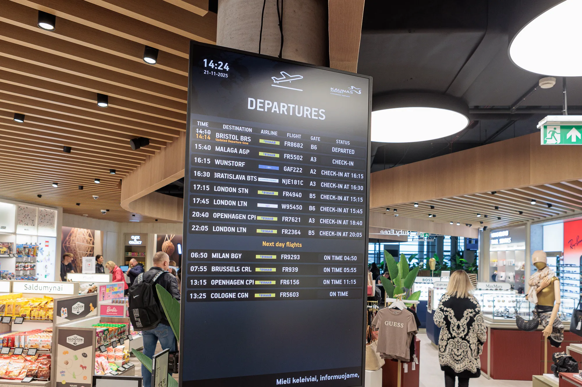 Kauno oro uosto naujo terminalo atidarymas / R. Tenio nuotr.