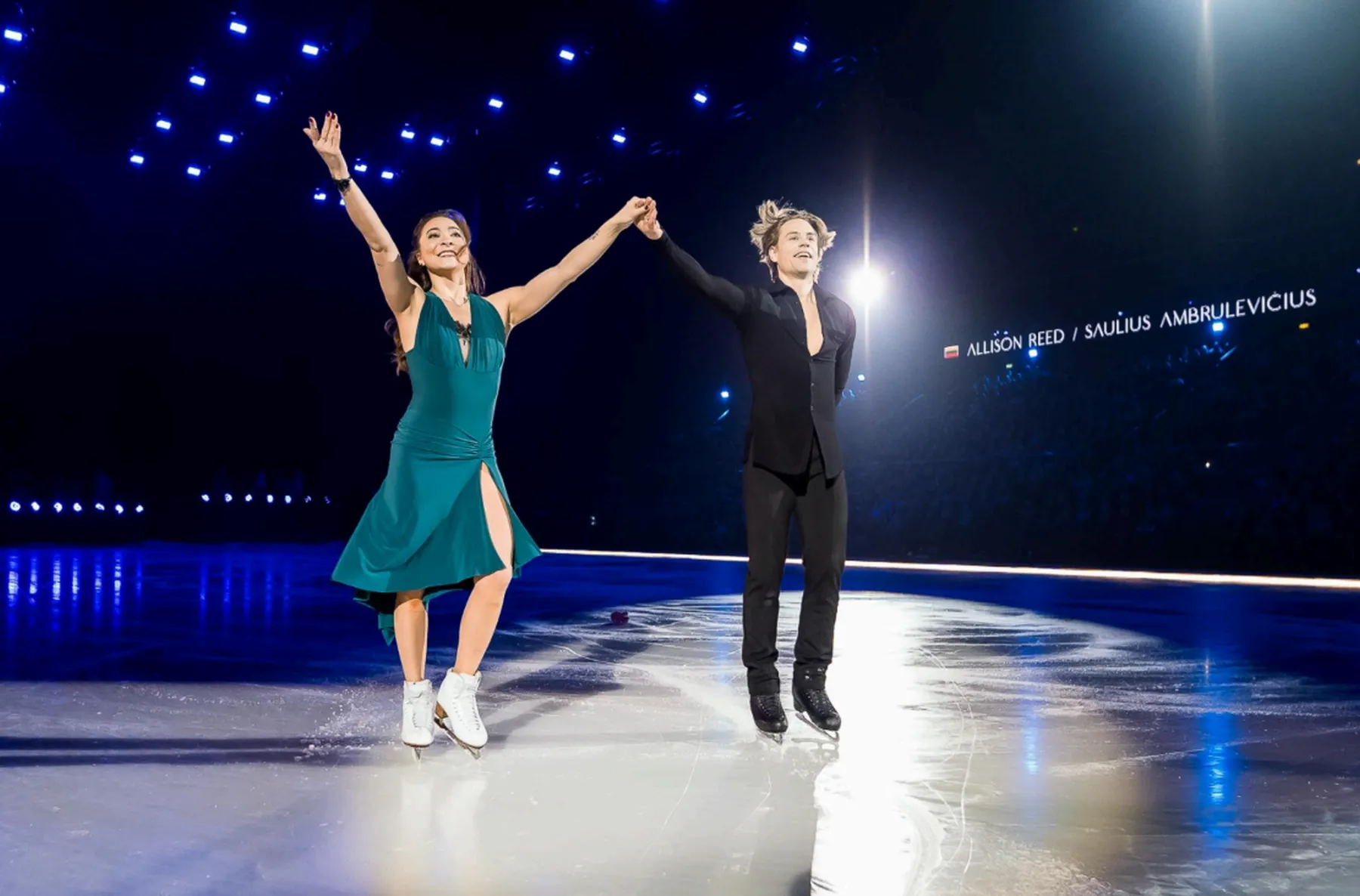Allison Reed ir Saulius Ambrulevičius