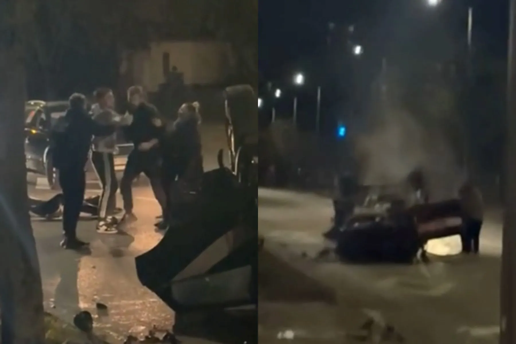 Avarija ir konfliktas / Skaitytojų nuotr.