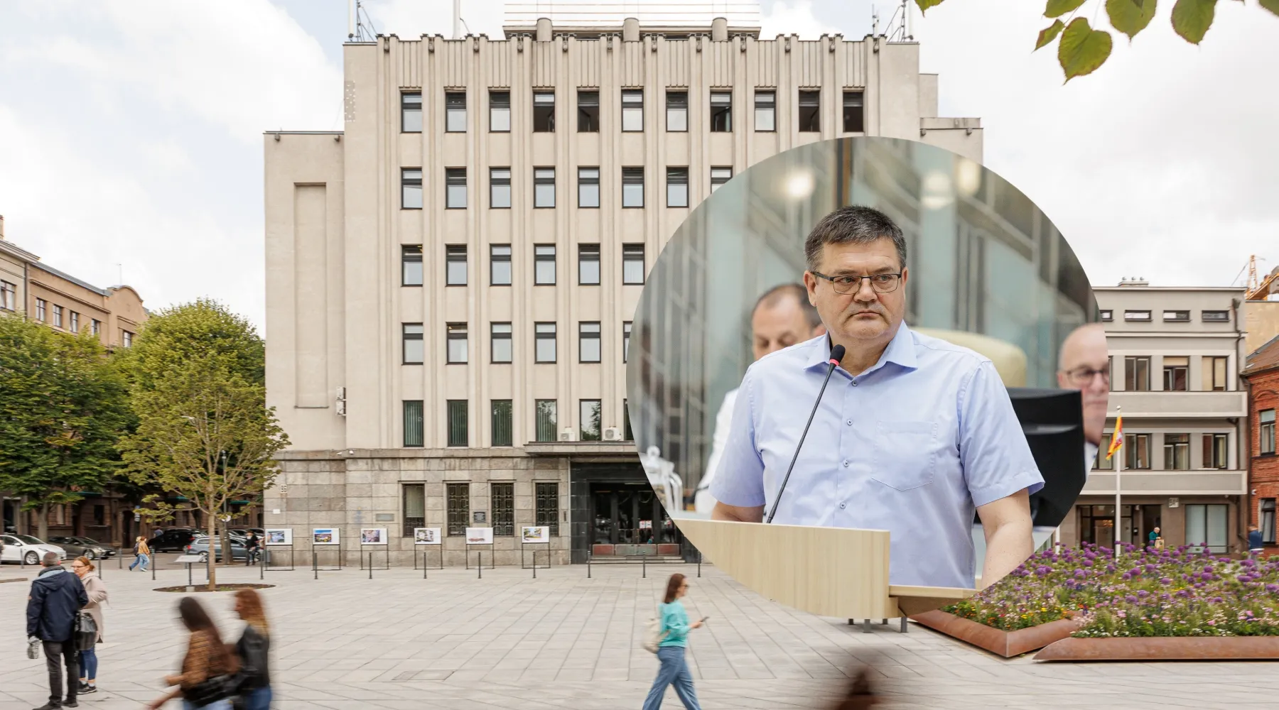 Kauno miesto savivaldybė/ N. Valatkevičius/ „Kas vyksta Kaune“ fotomontažas