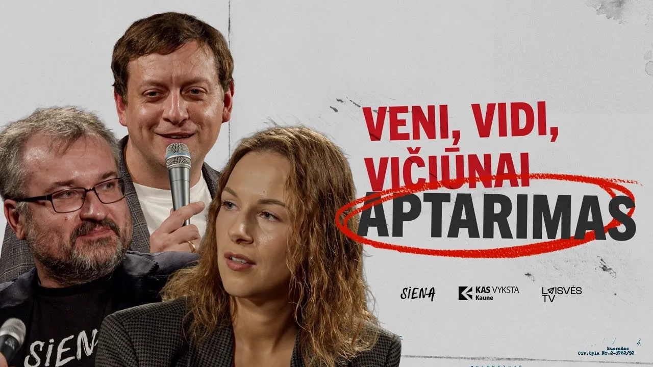 Žurnalistinio tyrimo „Veni, Vidi, Vičiūnai“ aptarimas