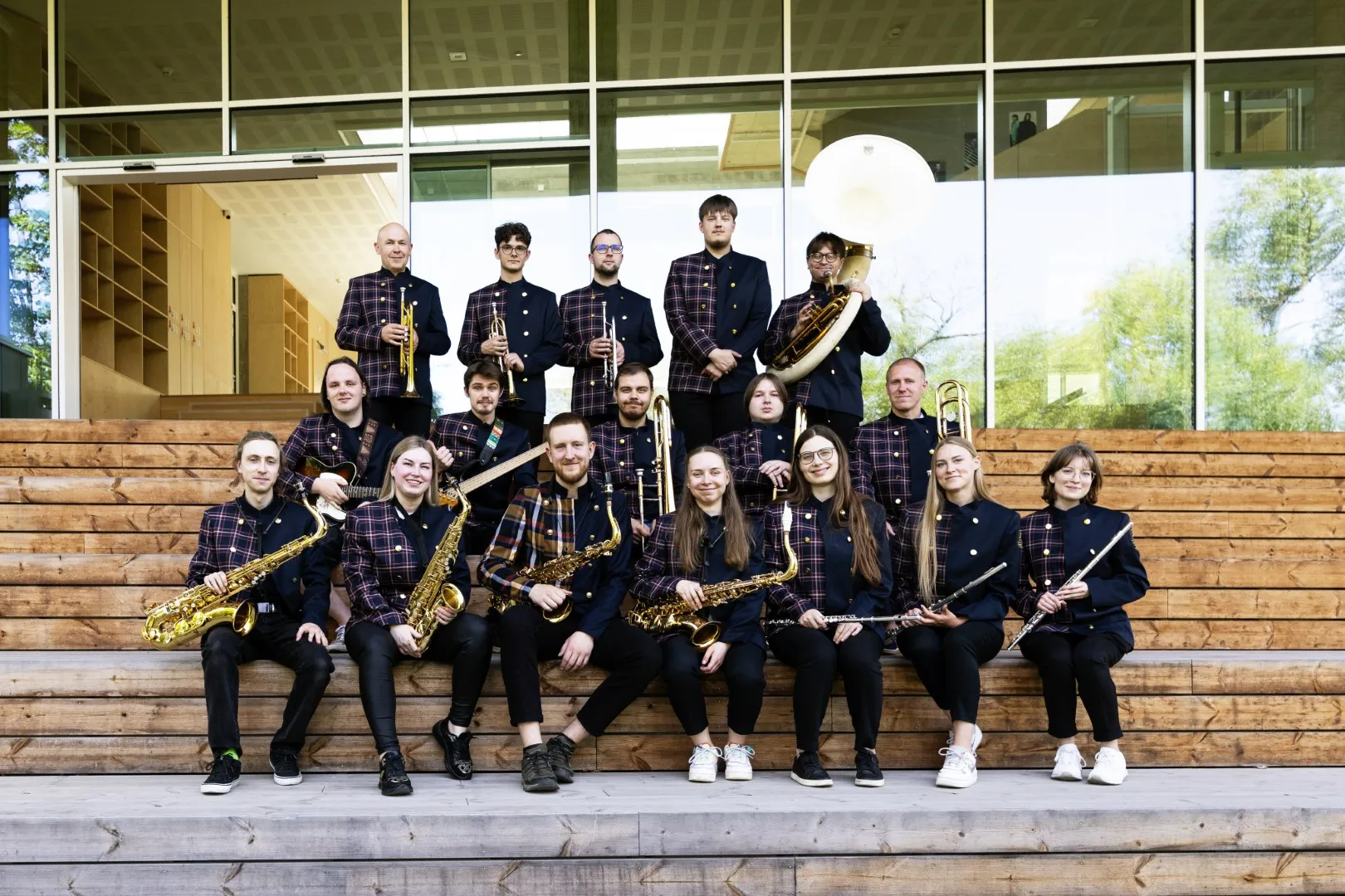 KTU pučiamųjų grupė „The_BrassBees“ / Organizatorių nuotr.