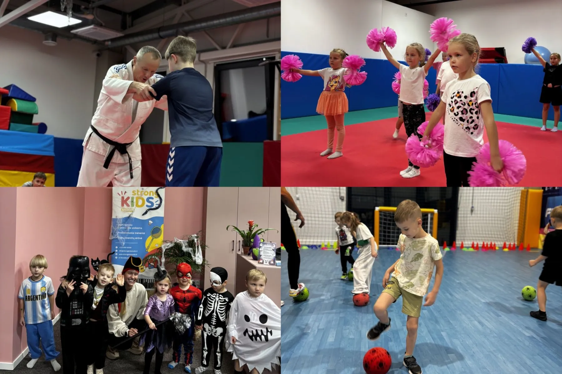 „Strong Kids Studio“ treniruotės Kaune / Organizatorių nuotr.