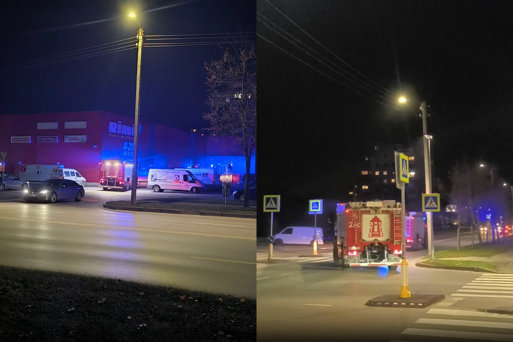 Tarnybų sujudimas Šilainiuose / Skaitytojų nuotr.