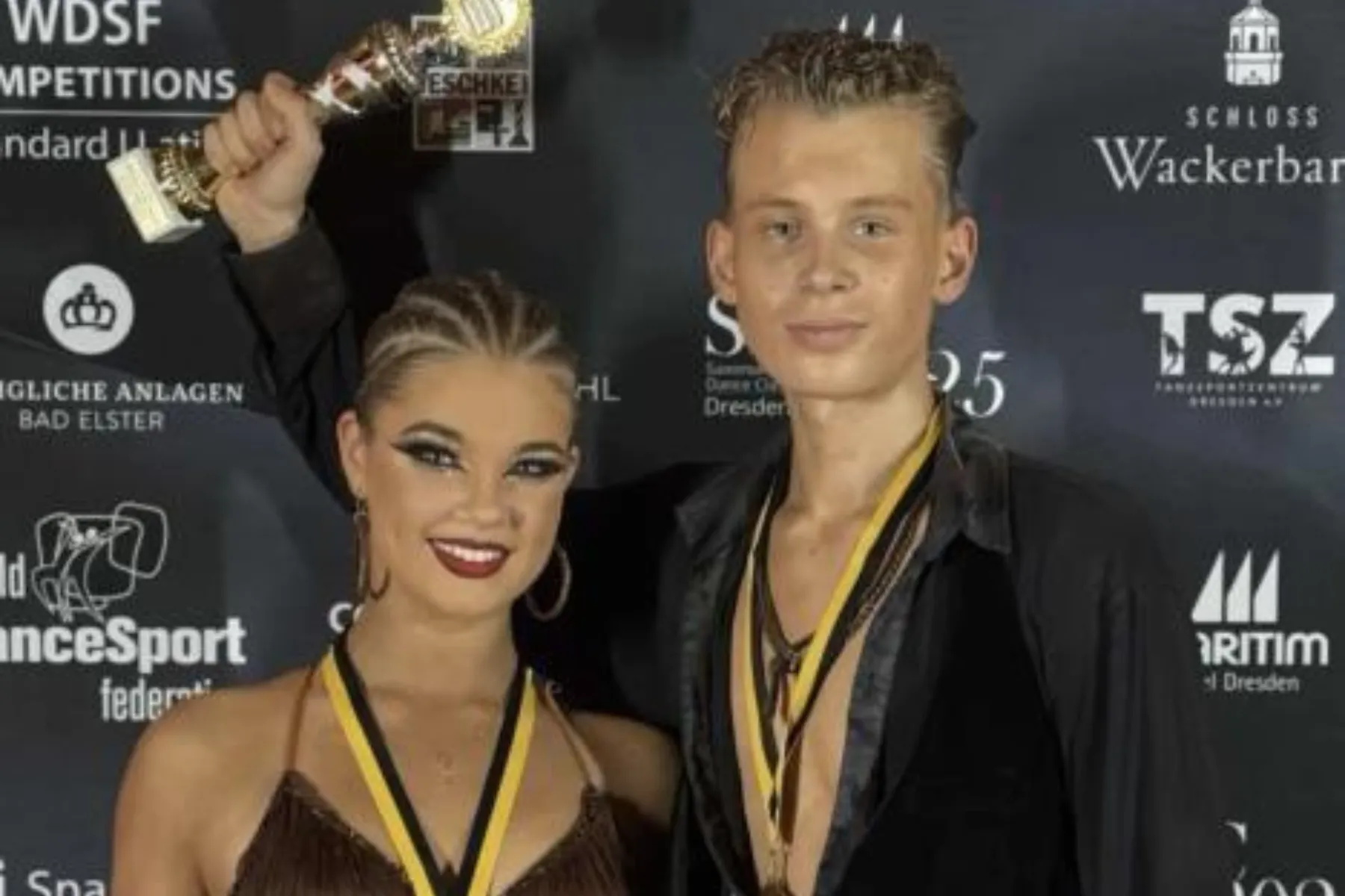 Raudondvaryje kyla sportinių šokių žvaigždė / KRS nuotr.