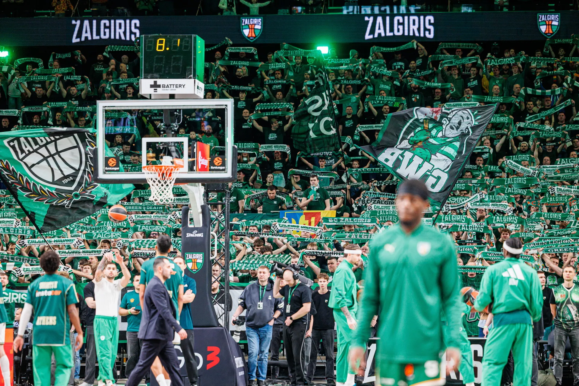 Kauno „Žalgiris“ – Atėnų „Panathinaikos“ / E. Ovčarenko / BNS nuotr.