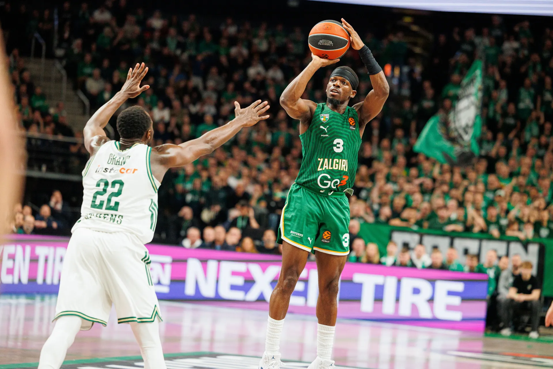 Kauno „Žalgiris“ – Atėnų „Panathinaikos“ / E. Ovčarenko / BNS nuotr.