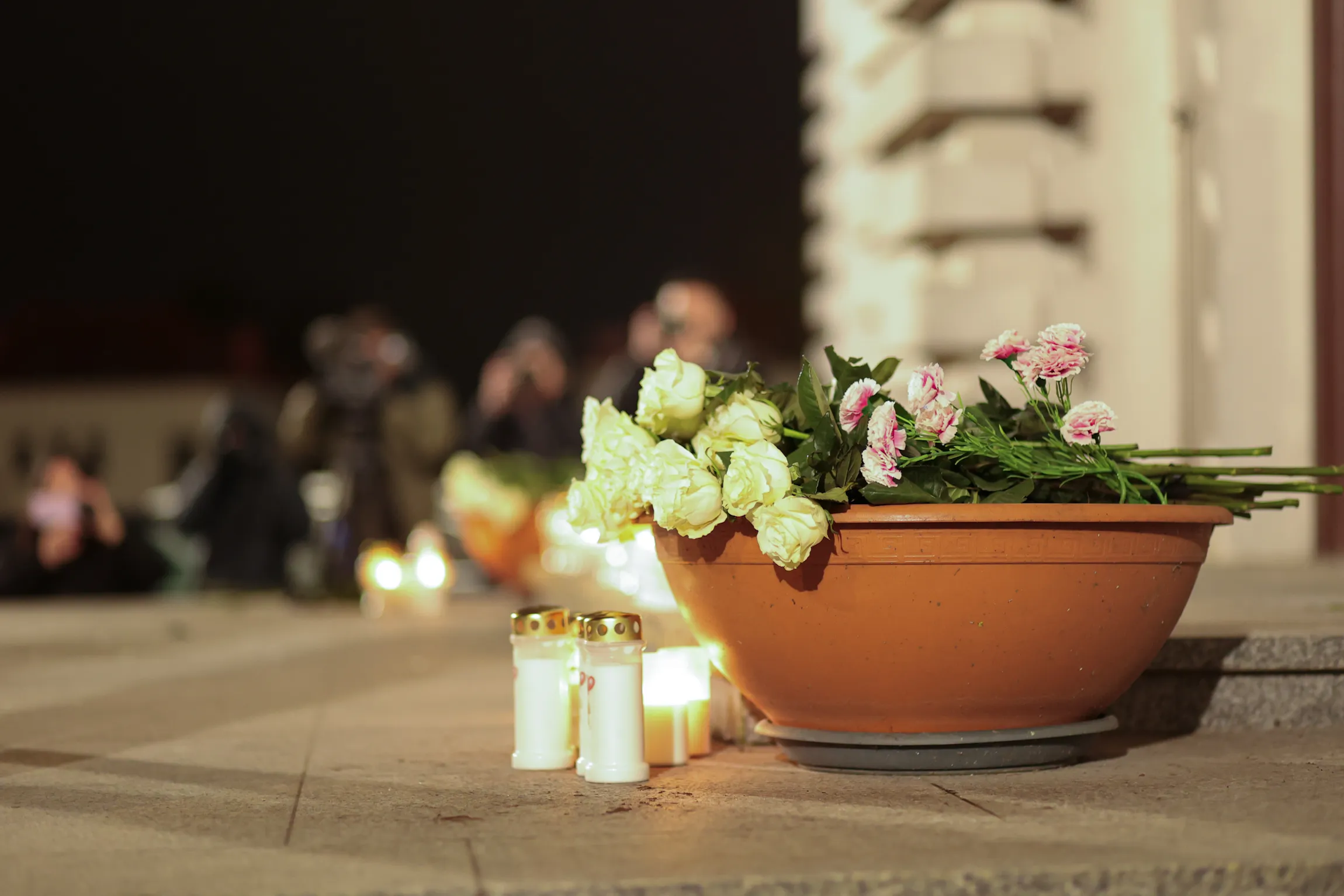 Pagerbtos nužudytos merginos / R. Tenio nuotr.