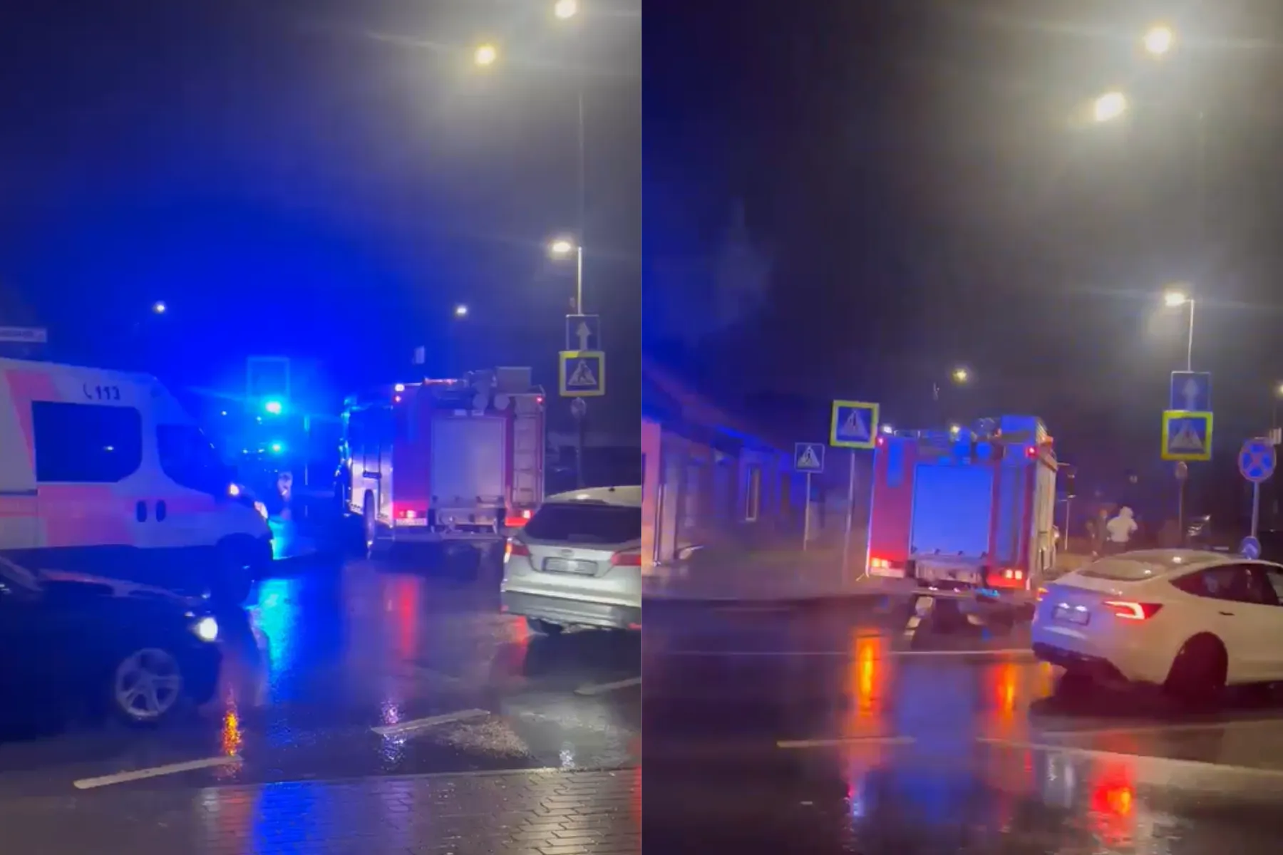 Gaisras Kaune / Skaitytojų nuotr.