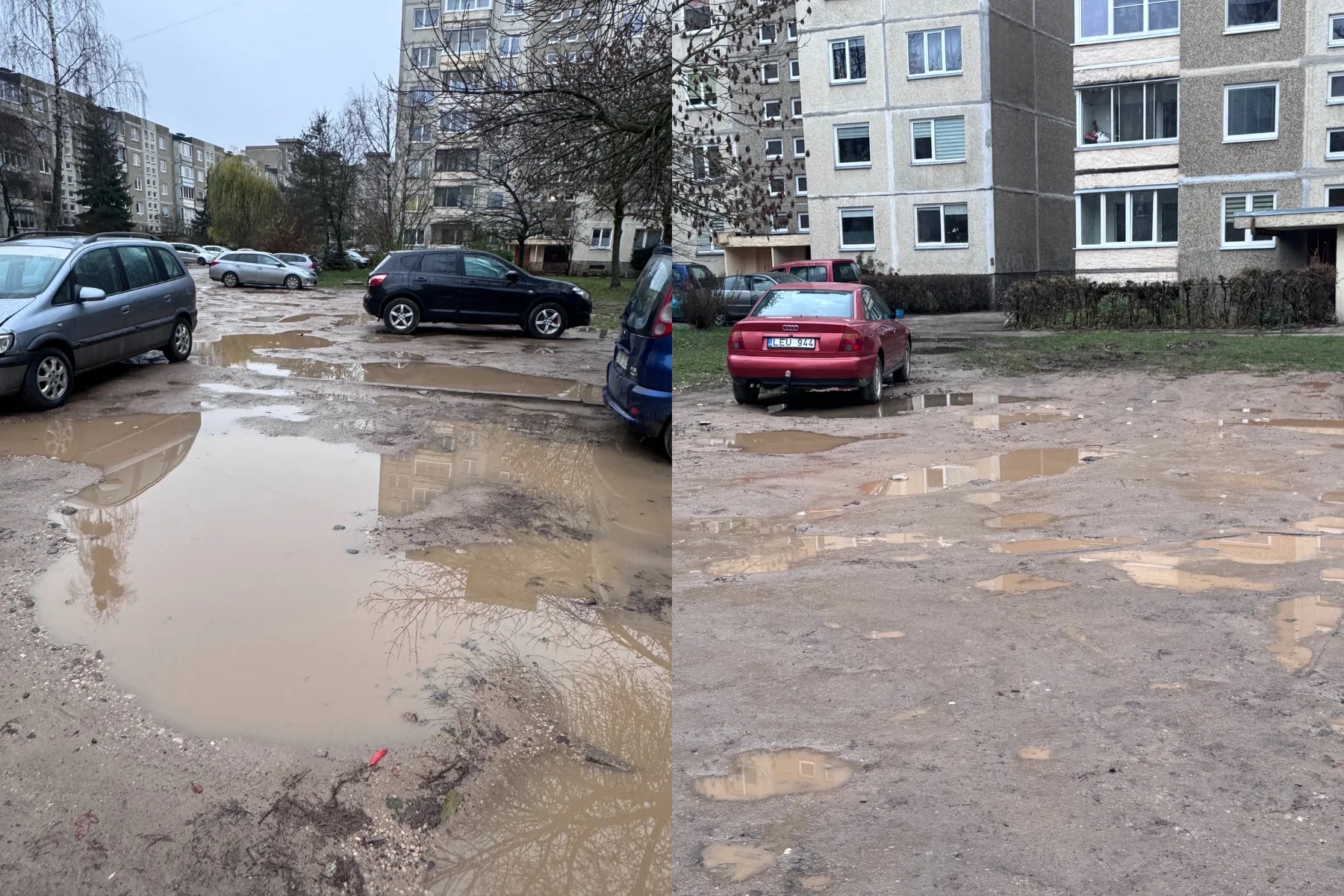 Ukmergės g. kiemas / Skaitytojų nuotr.