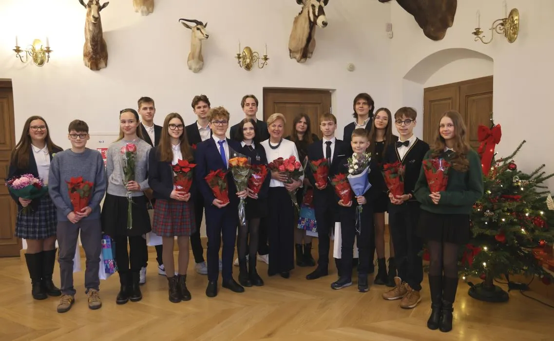 Pagerbti gabiausi Kauno rajono vaikai / KRS nuotr.