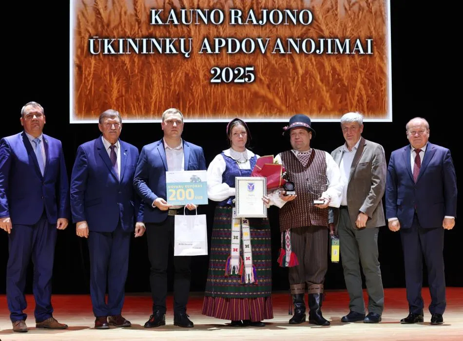Kauno rajono ūkininkų apdovanojimai 2025 m. / KRS nuotr.