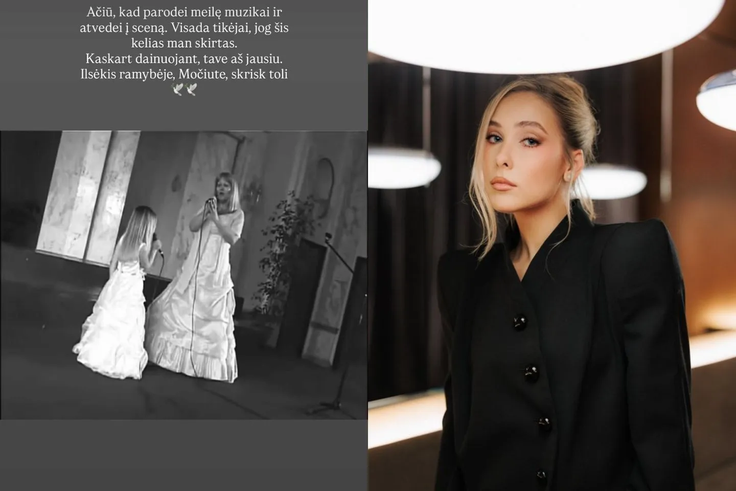 Po žinios apie legendinio trio narės mirtį prabilo jos anūkė P. Paukštaitytė