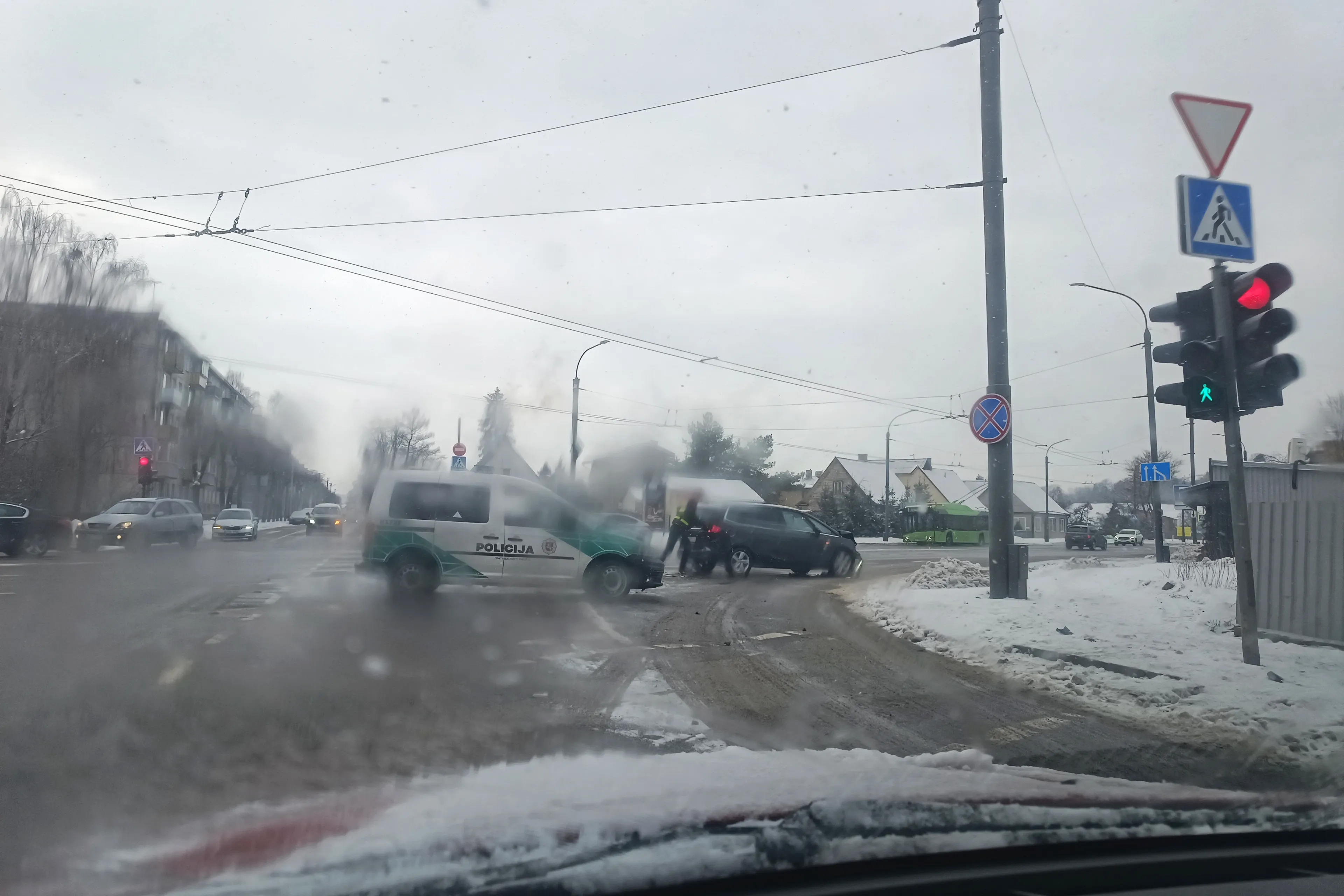 Avarija Varnių gatvėje