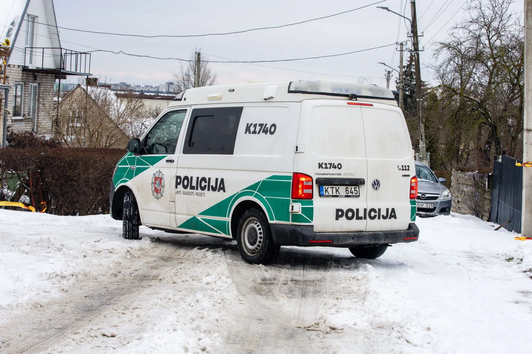 Žmogžudystė Endriejevo gatvėje Kaune / BNS nuotr.