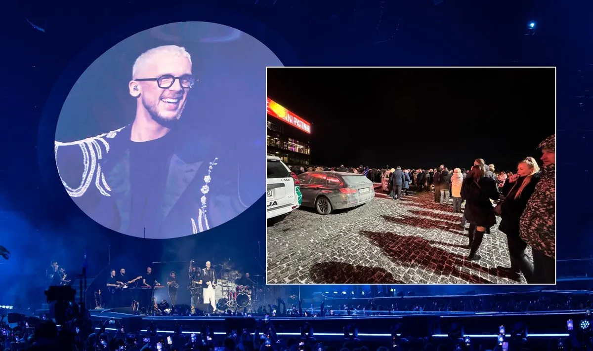 Žemaitukų koncertas Kaune / A. Ufartas / Elta / Delfi koliažas