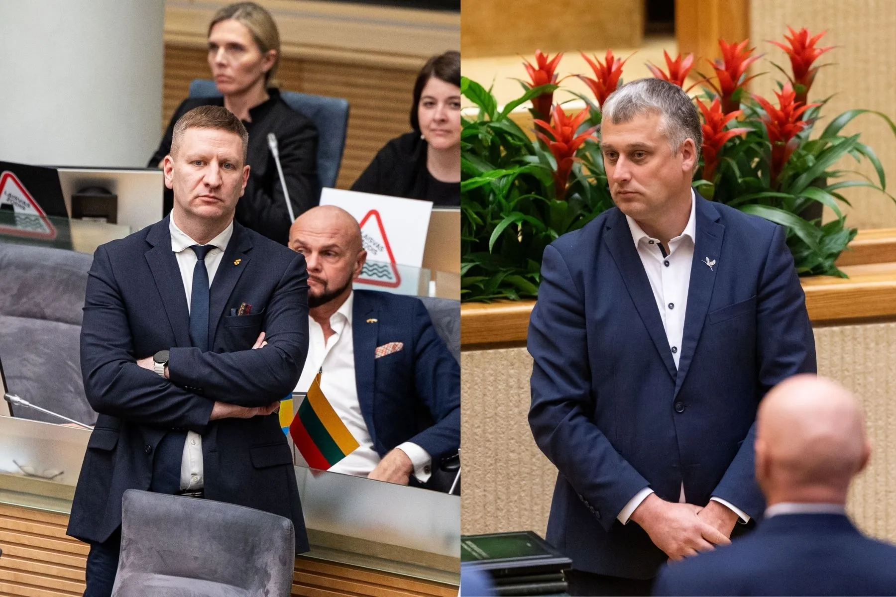 Simonas Kairys, Valius Ąžuolas / P. Peleckio, BNS nuotr. / „Kas vyksta Kaune“ montažas