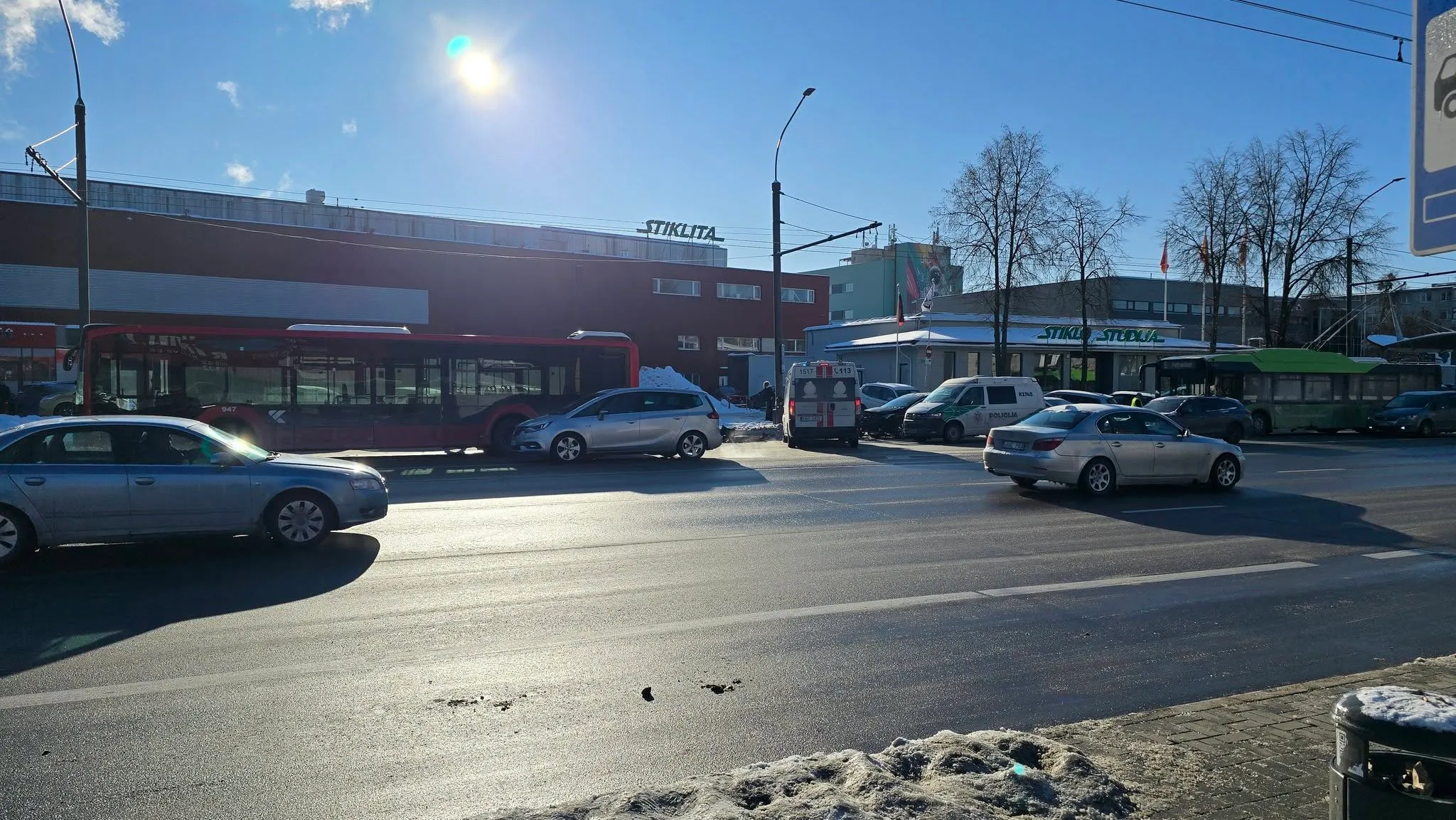 avarija Vilijampolėje