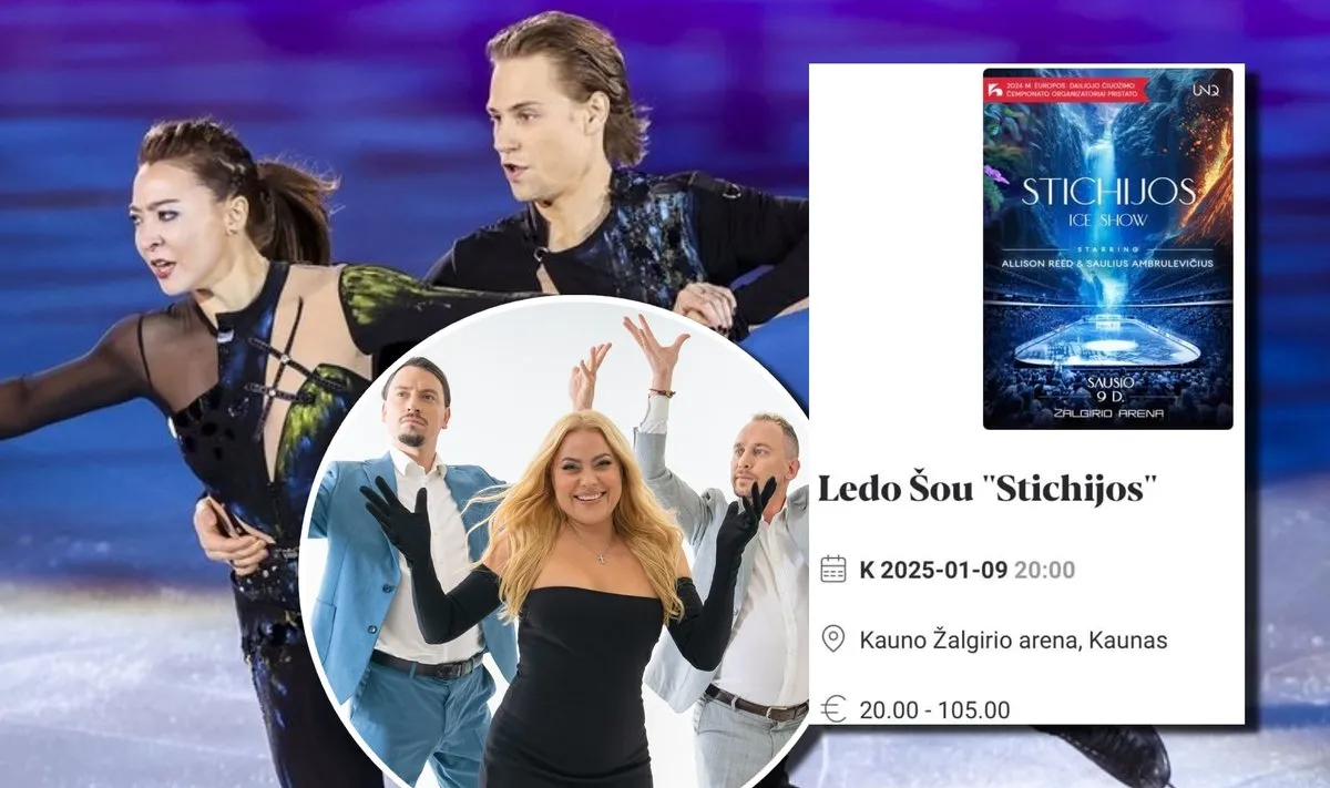 Ledo šou Kaune / Organizatorių nuotr. / Delfi.lt koliažas