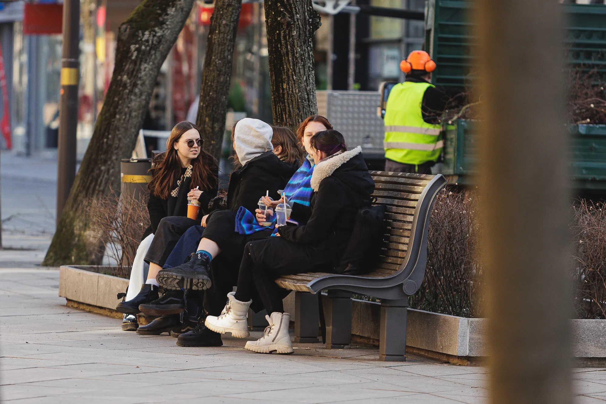 Pavasaris Laisvės alėjoje / R. Tenio nuotr.