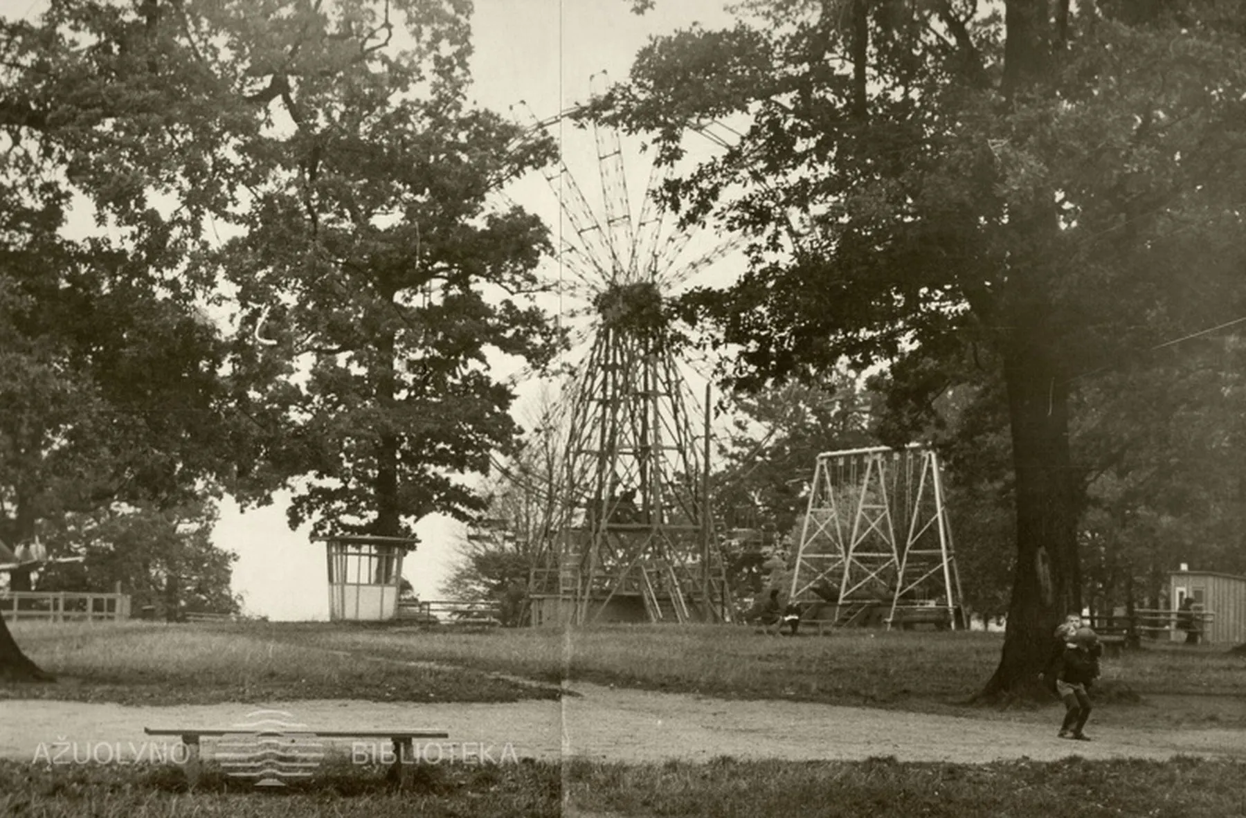 Senasis Kauno apžvalgos ratas / Organizatorių nuotr.