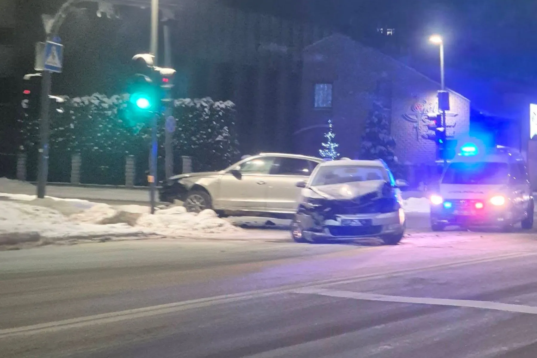 Avarija Raudondvario pl. / „Facebook“ grupės nuotr.