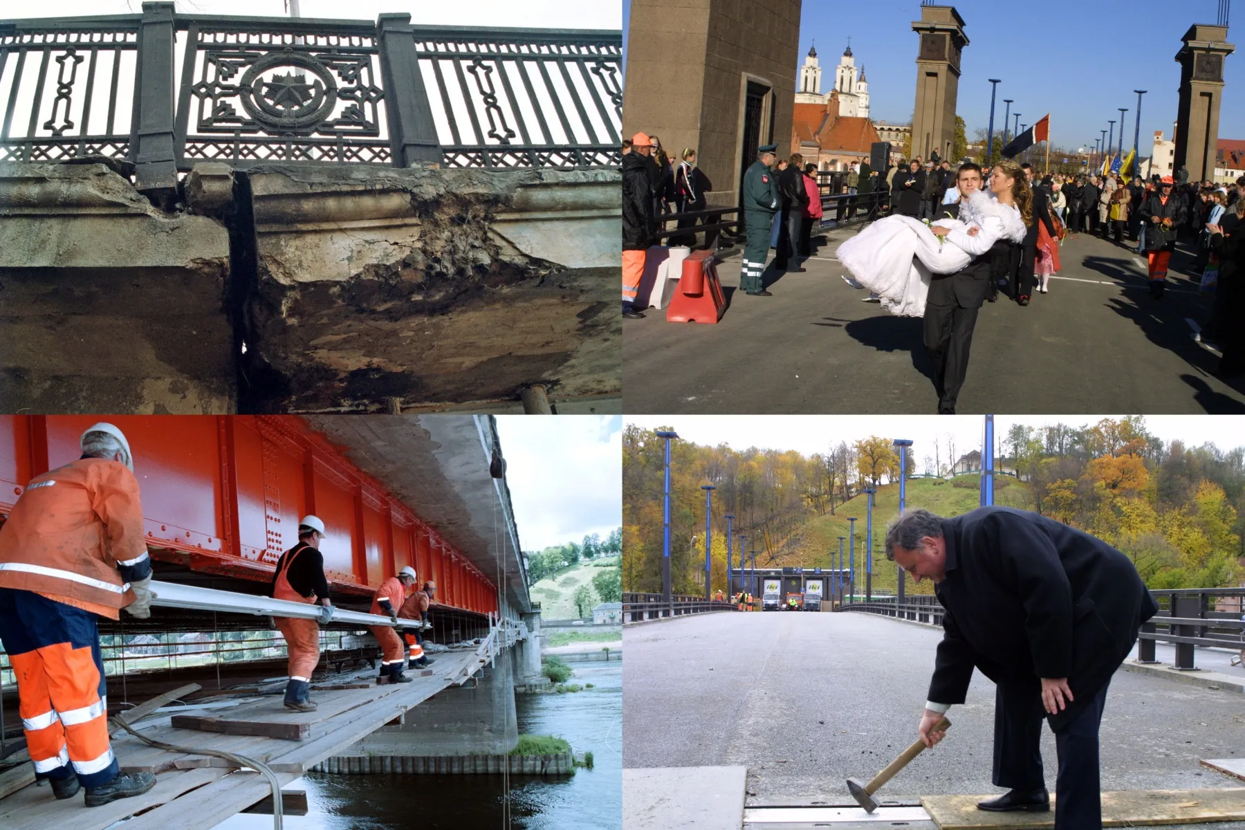 Aleksoto tiltas / M. Patašiaus nuotr.