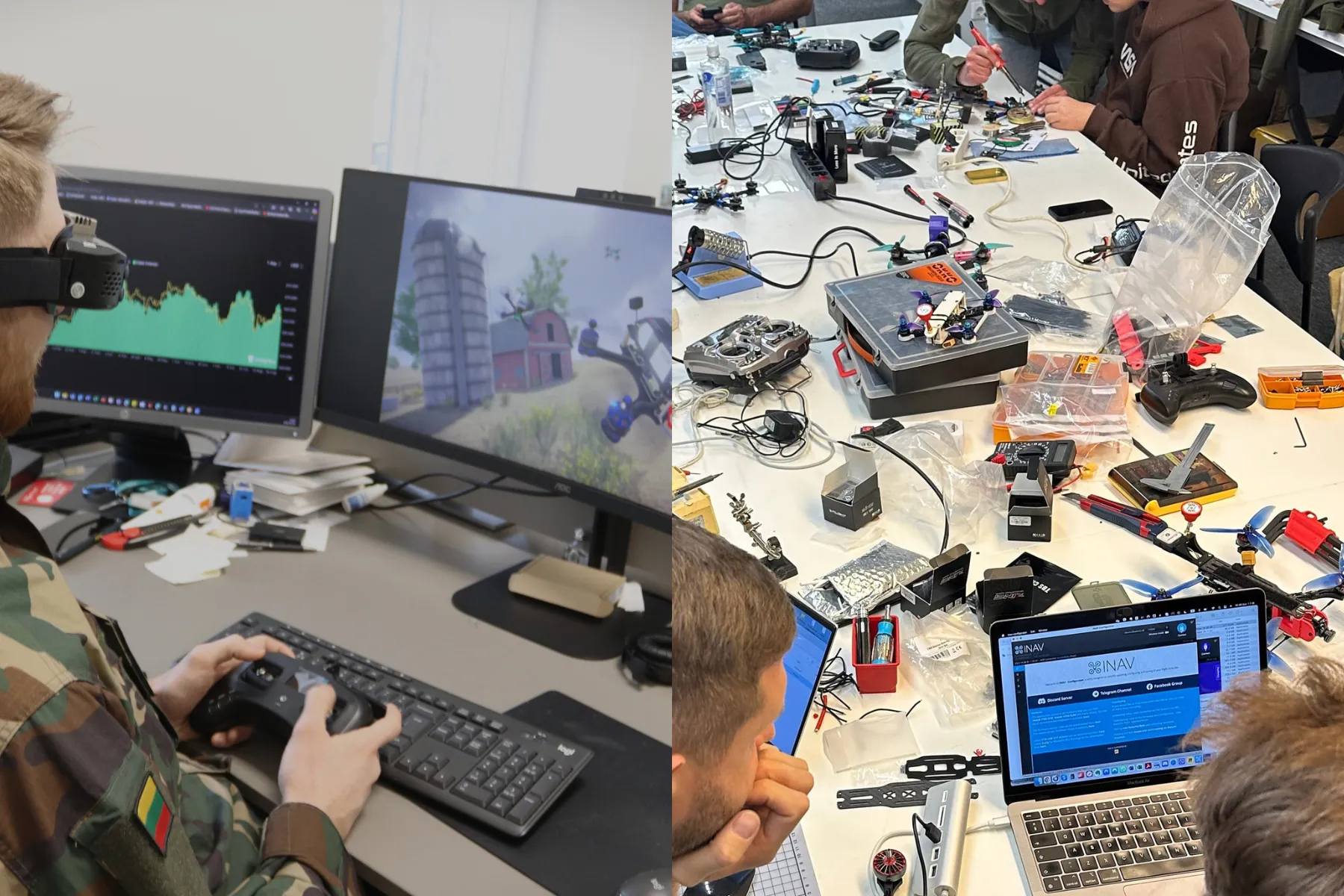 Dronų simuliatorius