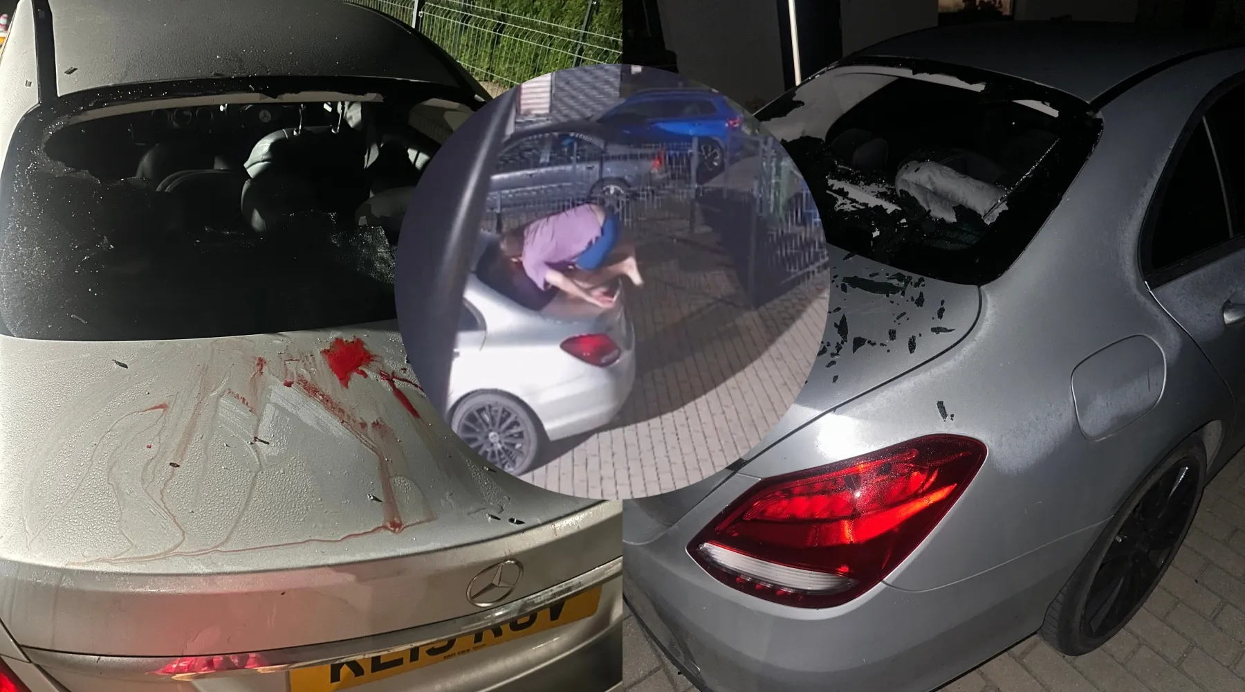 Kaimyno išpuolis/ M. Šimėnės nuotr., „Kas vyksta Kaune“ fotomontažas