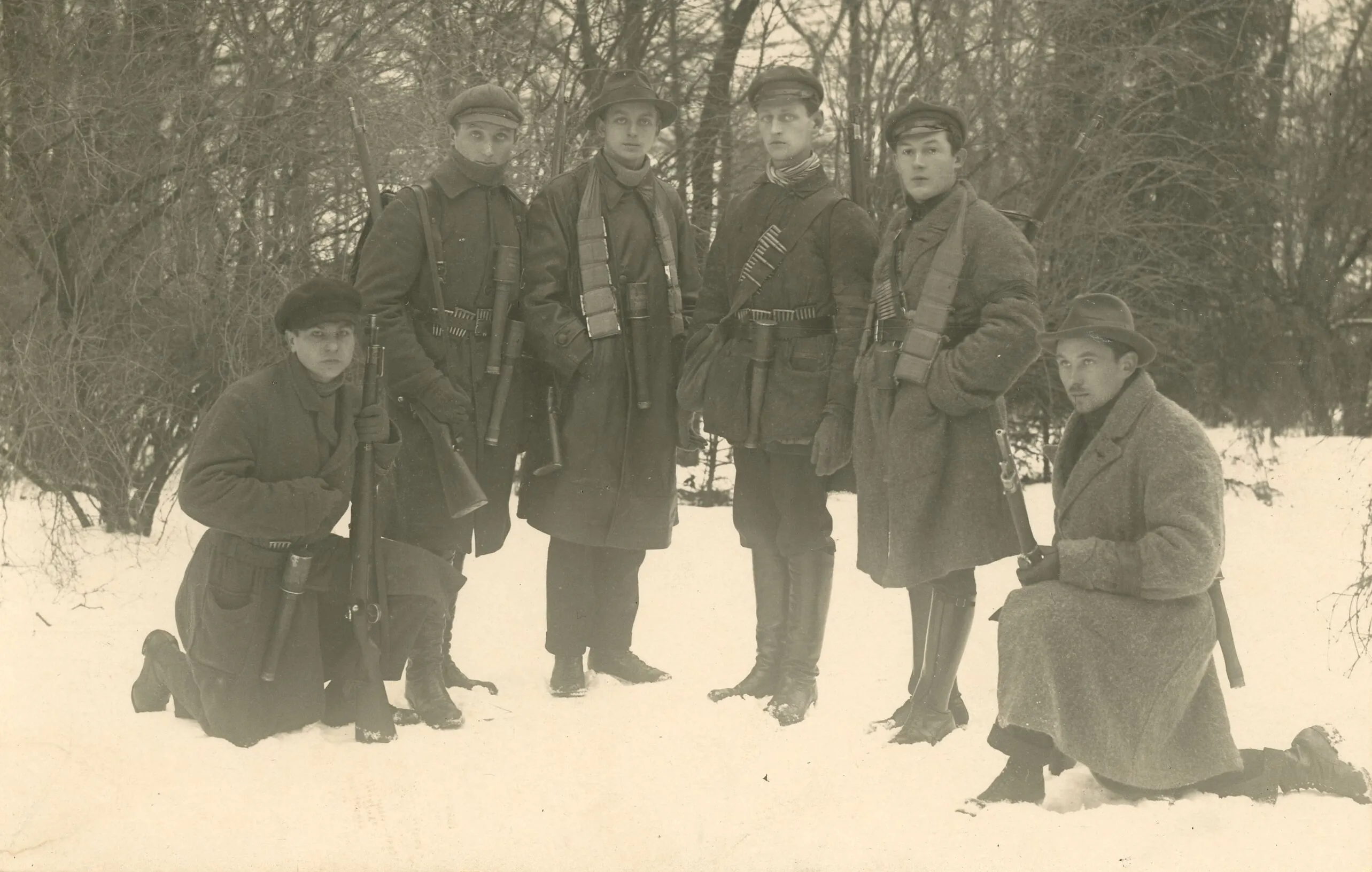 Klaipėdos krašto operacijos dalyviai, 1923 m. / Vytauto Didžiojo karo muziejaus rinkinių nuotr.