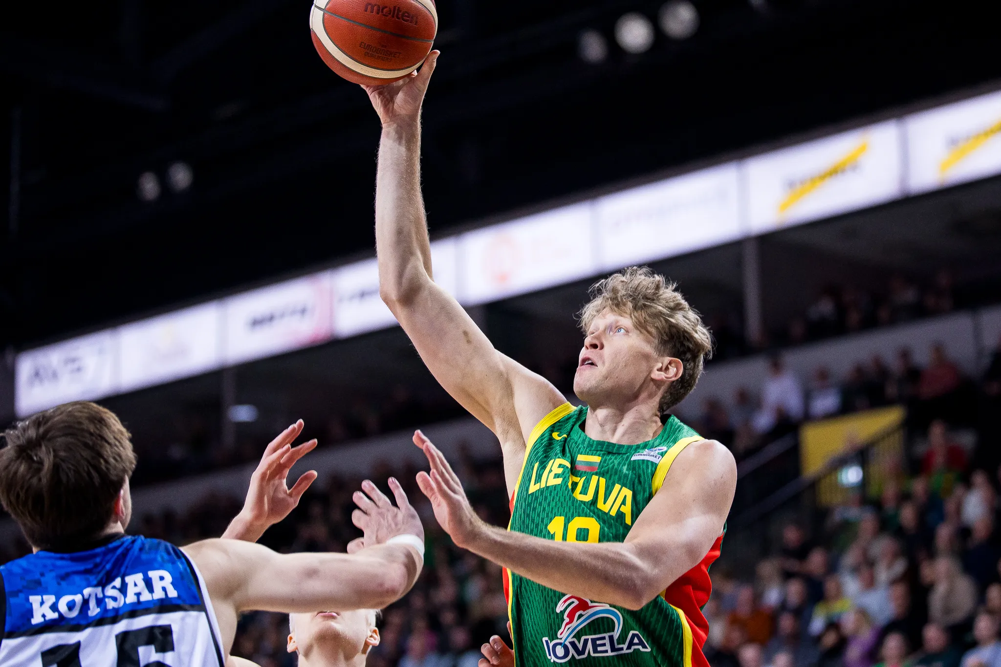 Europos čempionato atranka Lietuva-Estija / R. Lukoševičiaus / LKF nuotr.