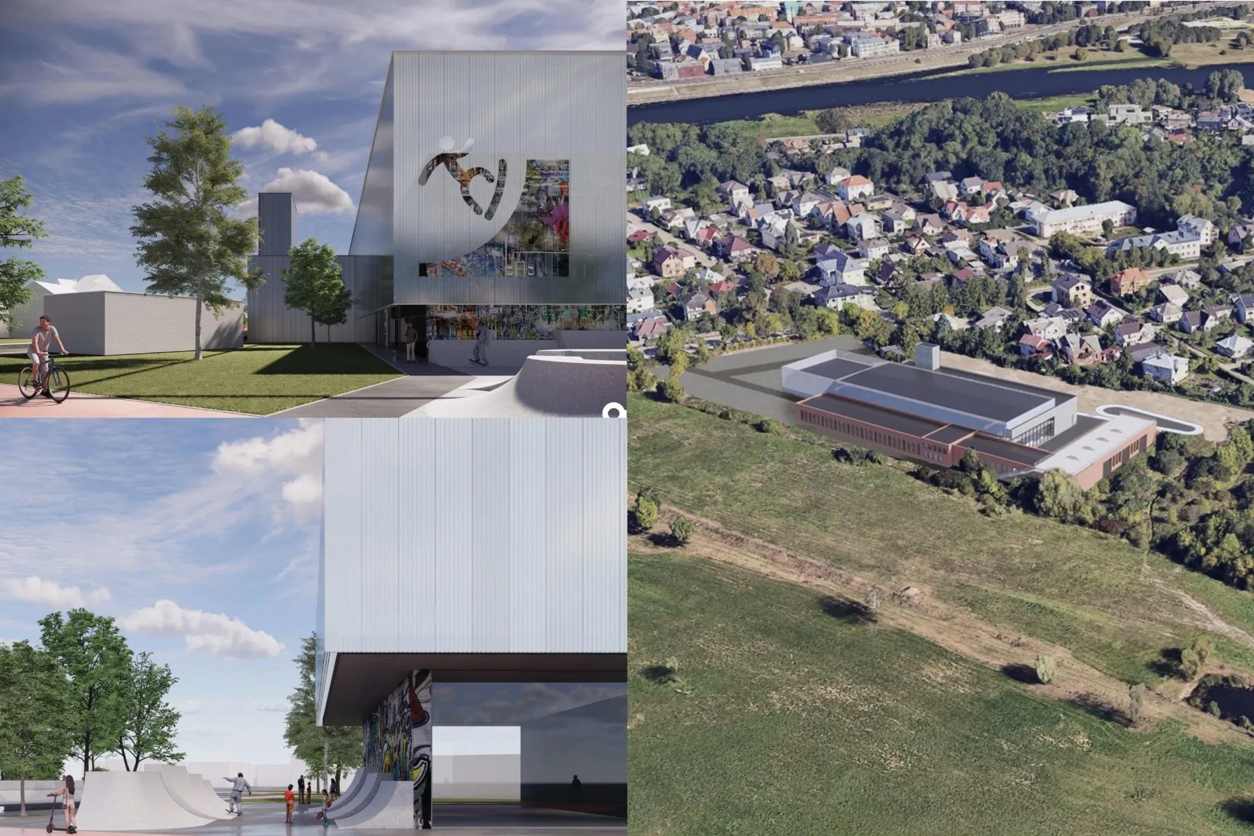 Ekstremalaus sporto centras Aleksote / „Citify“, „Archas“ nuotr.