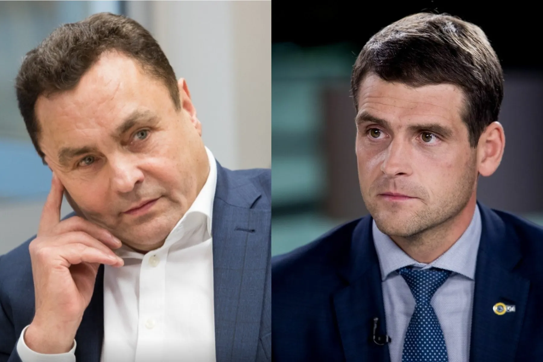 Petras Gražulis ir Remigijus Žemaitaitis / DELFI nuotr.