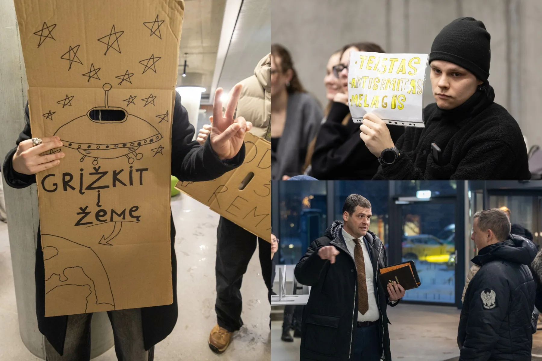 Remigijaus Žemaitaičio susitikimas Kaune / T. Biliūno / BNS nuotr.